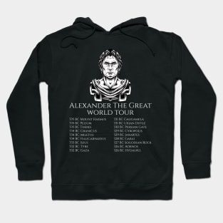 Classical Greek History - Alexander The Great World Tour Hoodie